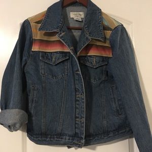 Tasha polizzi Jean jacket American flag size M